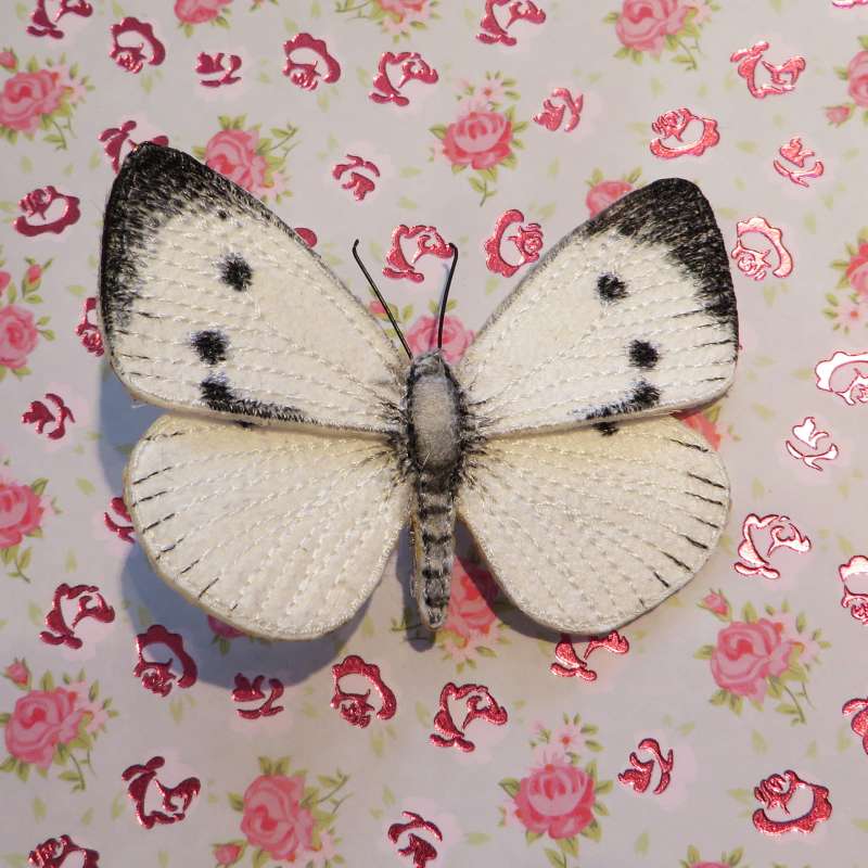 Cabbage White Butterfly Brooch